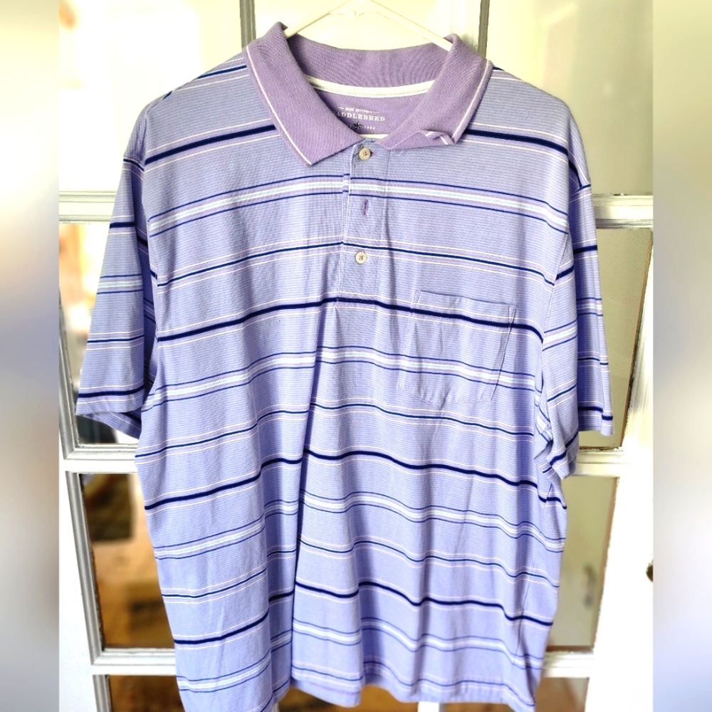 Purple Saddlebred Polo Shirt
